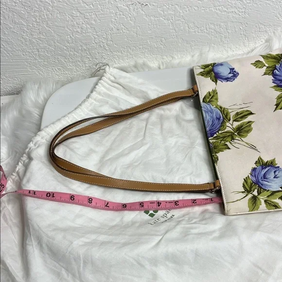 Kate Spade 1999 Vintage Blue Rose handbag - Picture 5 of 11
